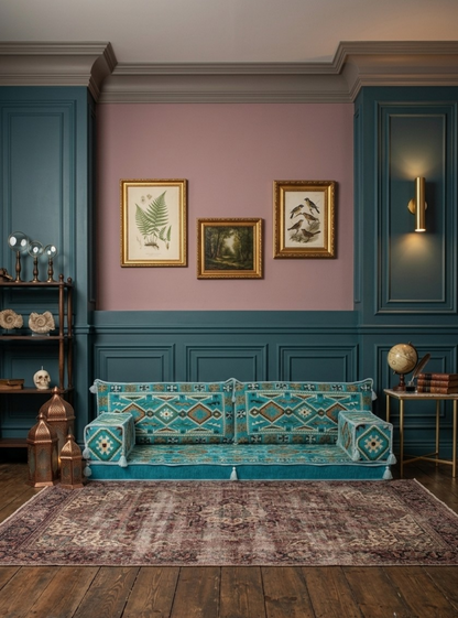 Elegantes Diamanten-Designkissen von Majlis-Home mit weicher Textur und stilvollem Muster, perfekt für moderne Wohnräume