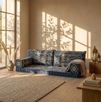 Diamant-Muster Kissenbezug von Majlis-Home, weiches Textil mit eleganten Diamant-Designs, perfekt für stilvolle Dekorationen