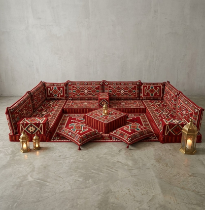 Elegantes Diamond-Design Dekokissenbezug von Majlis-Home mit modernen, stilvollen Mustern und weicher Textur.
