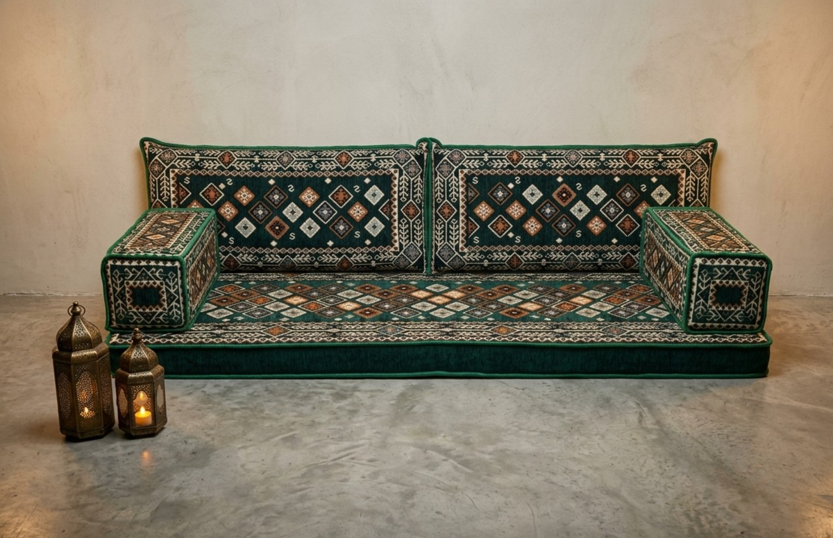 Mosaik-Fliesen von Majlis-Home mit bunten, geometrischen Mustern für Wand- und Bodendekoration in lebendigen Farben