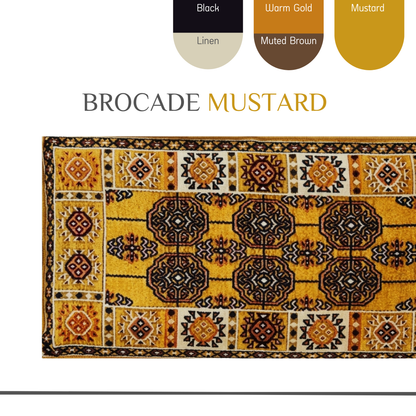 Brocade Vorhang aus Majlis-Home mit eleganten goldenen Mustern, gewebt aus hochwertigem Stoff, dekorativ und stilvoll